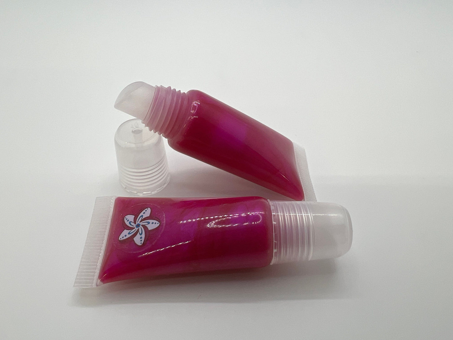 Watermelon Pink - Pink/Fuchsia Pearlescence - Watermelon Flavored Lip Gloss