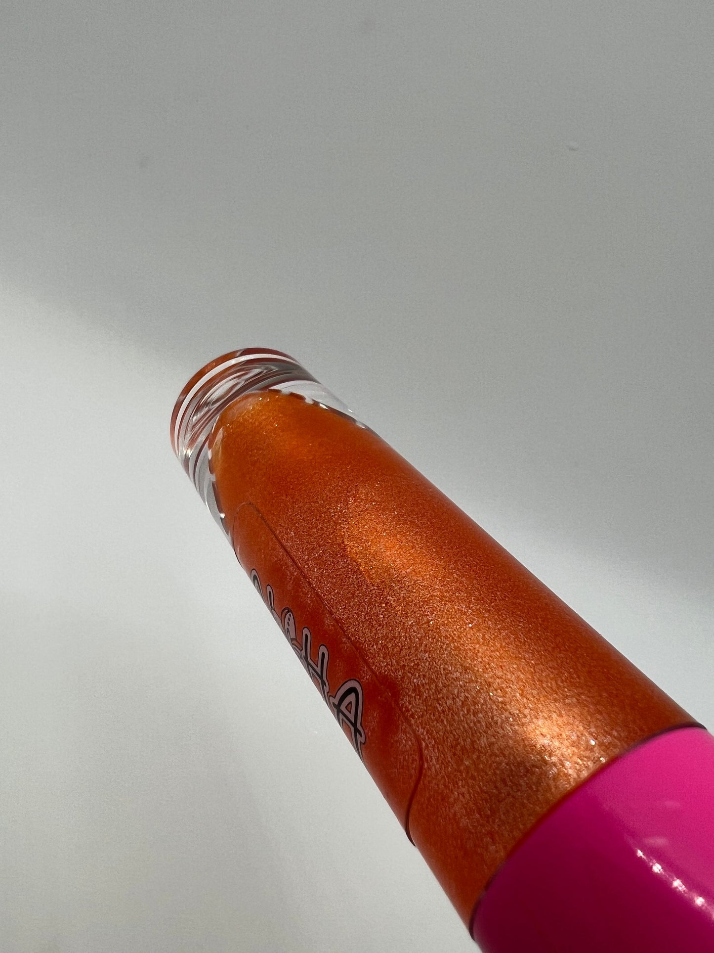 Sunrise - Gummy Bear Flavored Lip Gloss - Orange with Shimmer