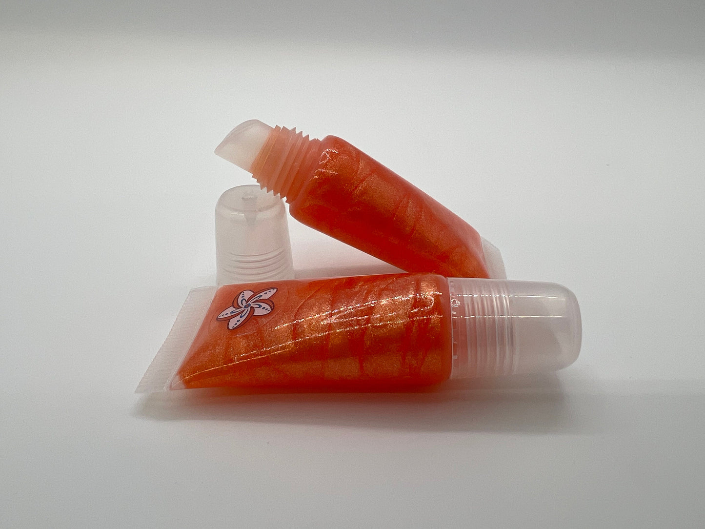 Sunrise - Gummy Bear Flavored Lip Gloss - Orange with Shimmer
