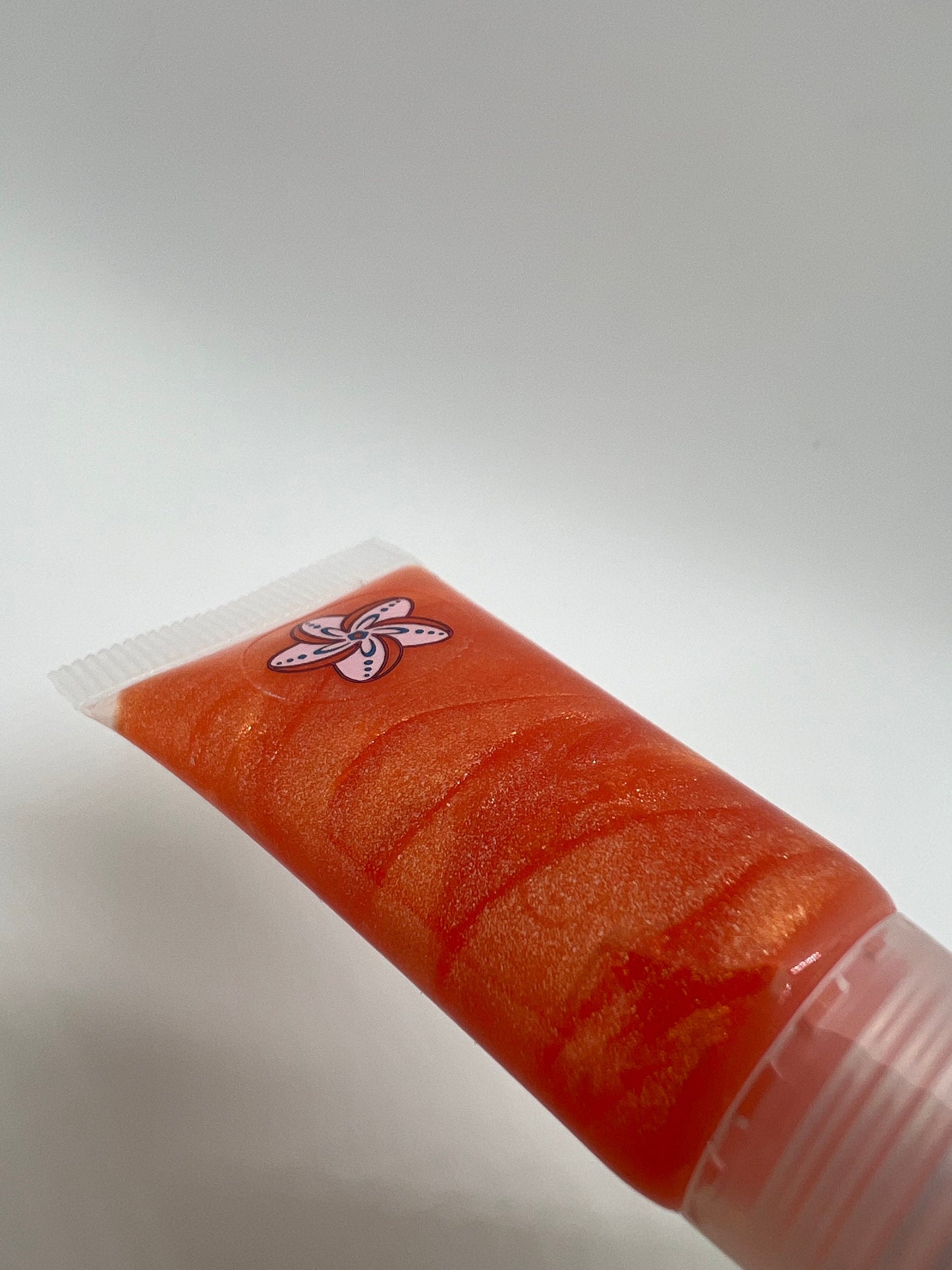 Sunrise - Gummy Bear Flavored Lip Gloss - Orange with Shimmer