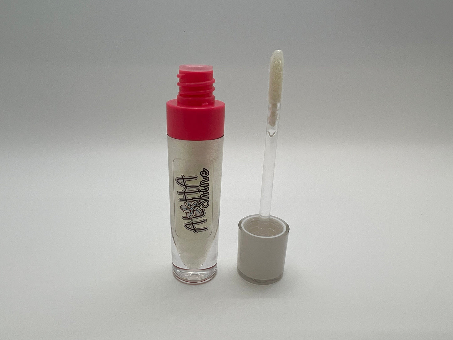 Strawberry Dreams - Strawberry Flavored Sheer Lip Gloss with Pink and Purple Shimmer