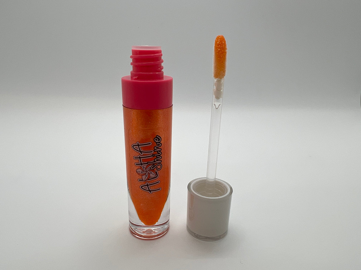 Sunrise - Gummy Bear Flavored Lip Gloss - Orange with Shimmer