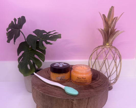 Honey Peach Sugar Lip Scrub