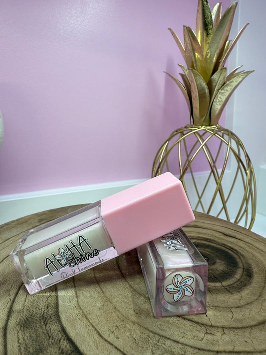 Pink Lemonade- pH color changing gloss from white to pink