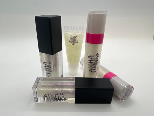 Strawberry Dreams - Strawberry Flavored Sheer Lip Gloss with Pink and Purple Shimmer